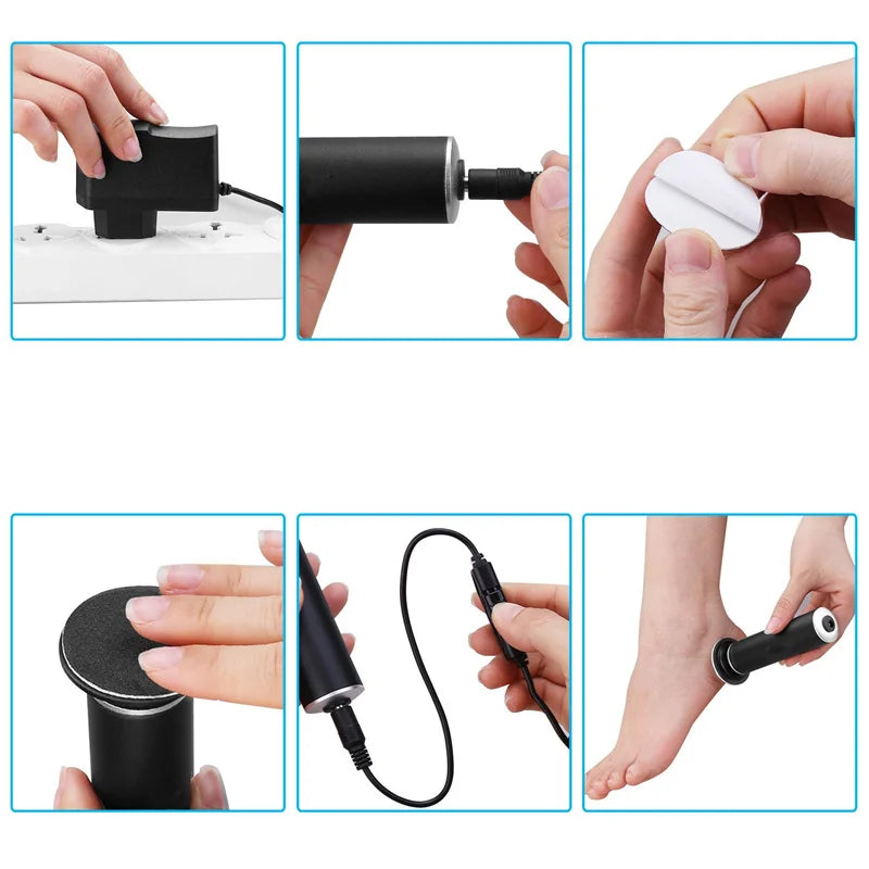 Electric Foot Callus Remove Pedicure Grinder